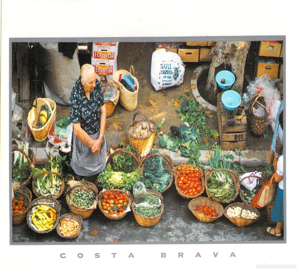 Postales: Postal Mercado Tradicional en la Costa Brava - Foto 1