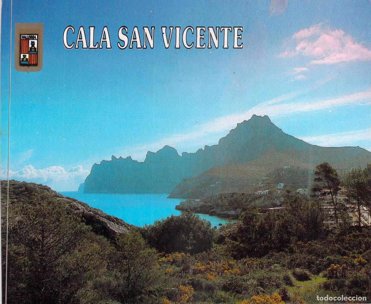 Postales: Postal de Cala San Vicente en Mallorca Islas Baleares