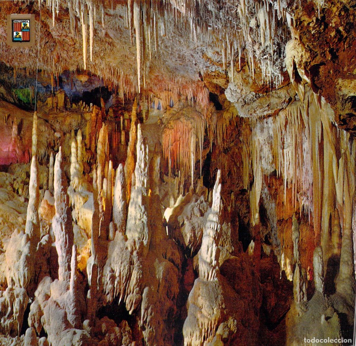 Postales: Postal de las Cuevas dels Hams en Porto Cristo, Mallorca