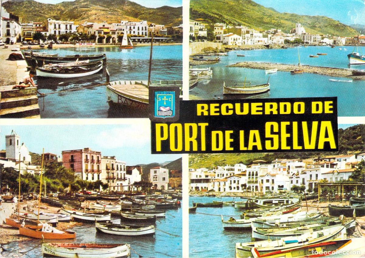 Postales: Postal Recuerdo de Port de la Selva Costa Brava Multipaisaje