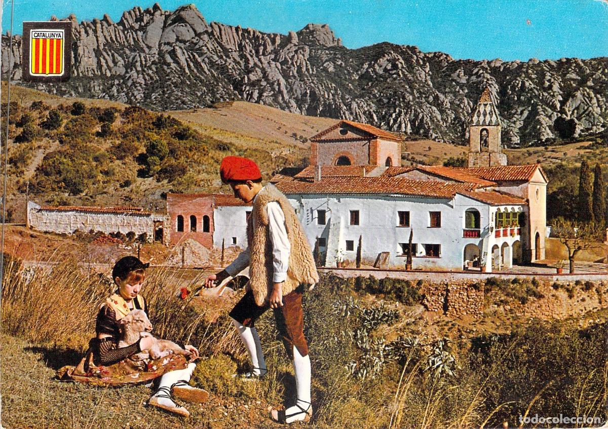 Postales: Postal de Catalunya T&iacute;pica L'Hereu i la Pubilla con Paisaje Rural