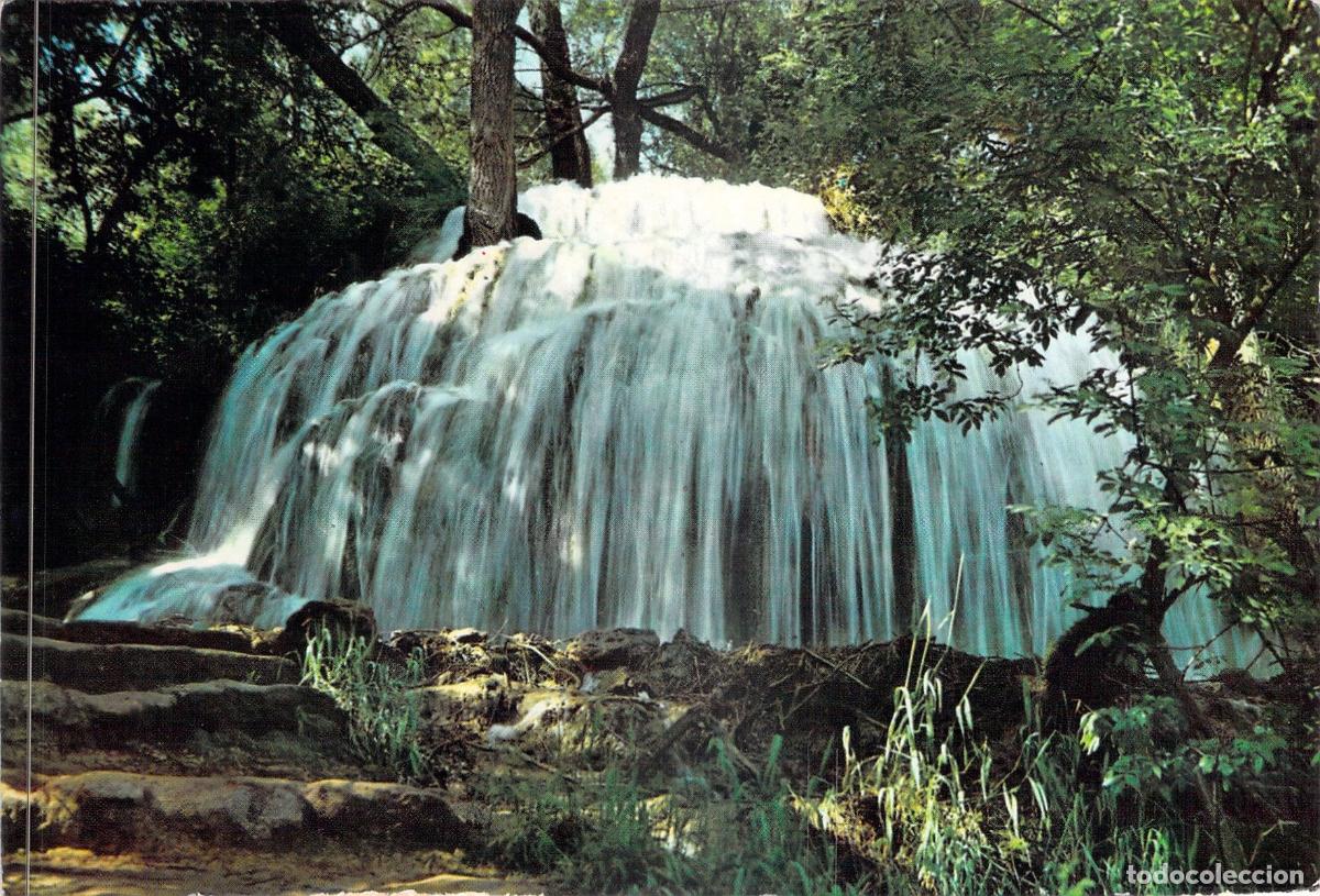 Postales: Postal Monasterio de Piedra Zaragoza Cascada de los Fresnos