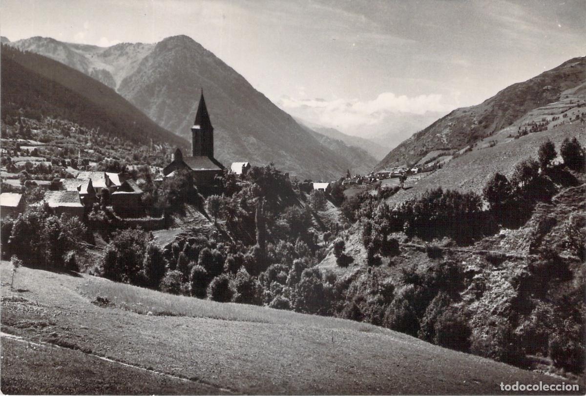 Postales: Postal de Salard&uacute;, Valle de Ar&aacute;n, Vista Parcial y Monta&ntilde;as