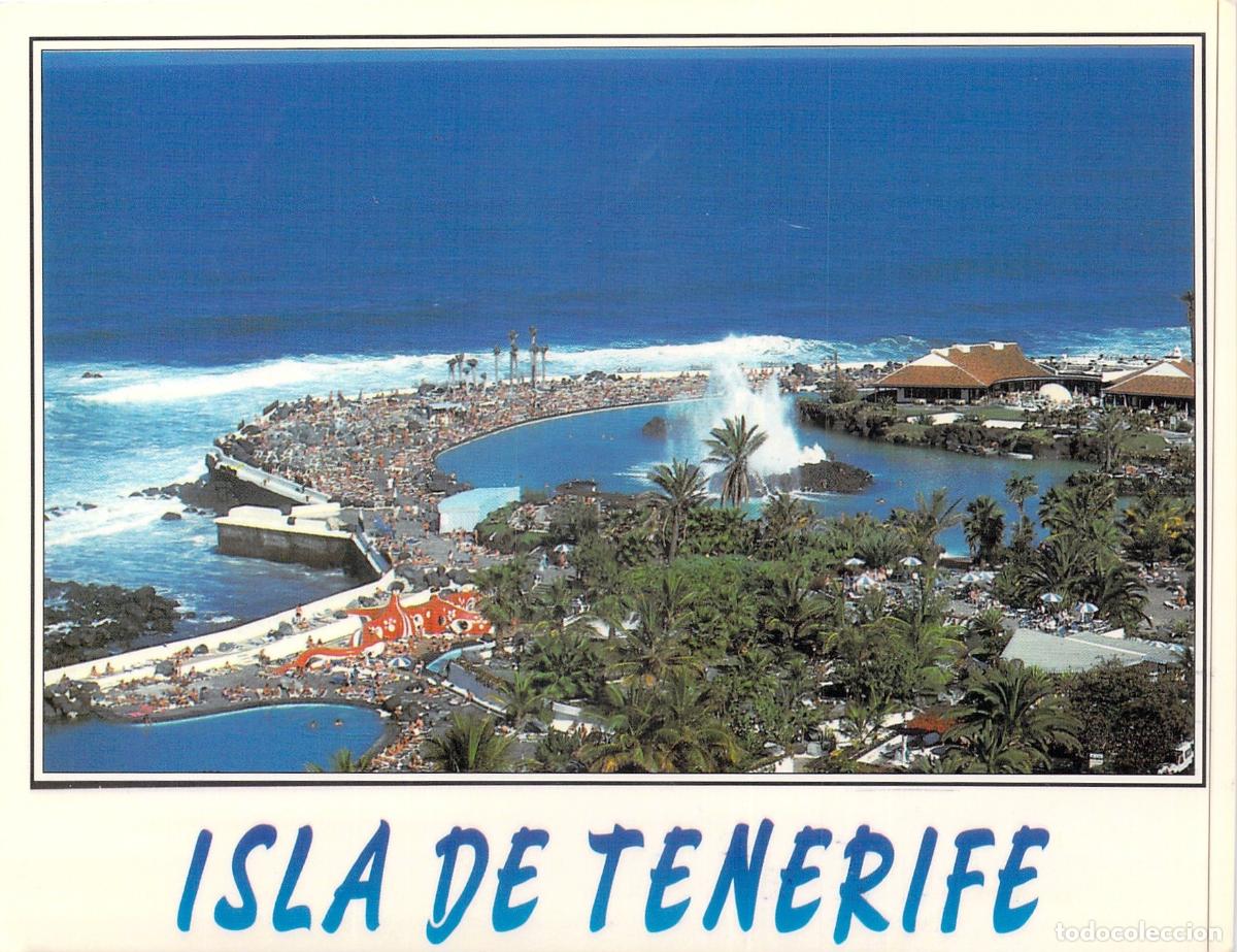 Postales: Postal de Tenerife: Lago Marti&aacute;nez en Puerto de la Cruz