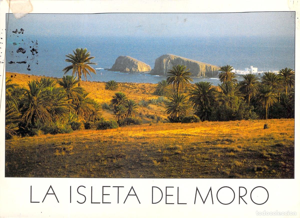 Postales: Postal La Isleta del Moro Parque Natural del Cabo de Gata Almer&iacute;a
