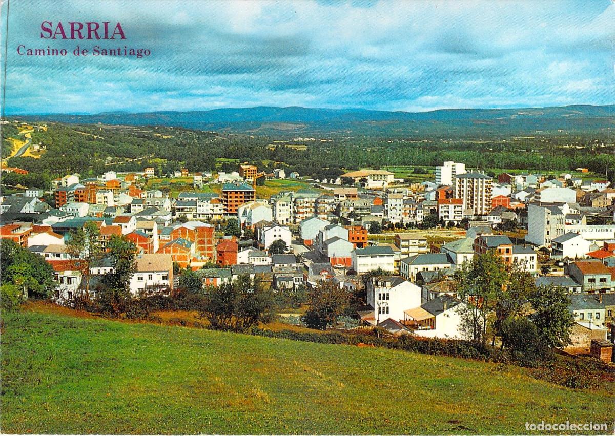 Postales: Postal de Sarria Lugo Vista Parcial Camino de Santiago