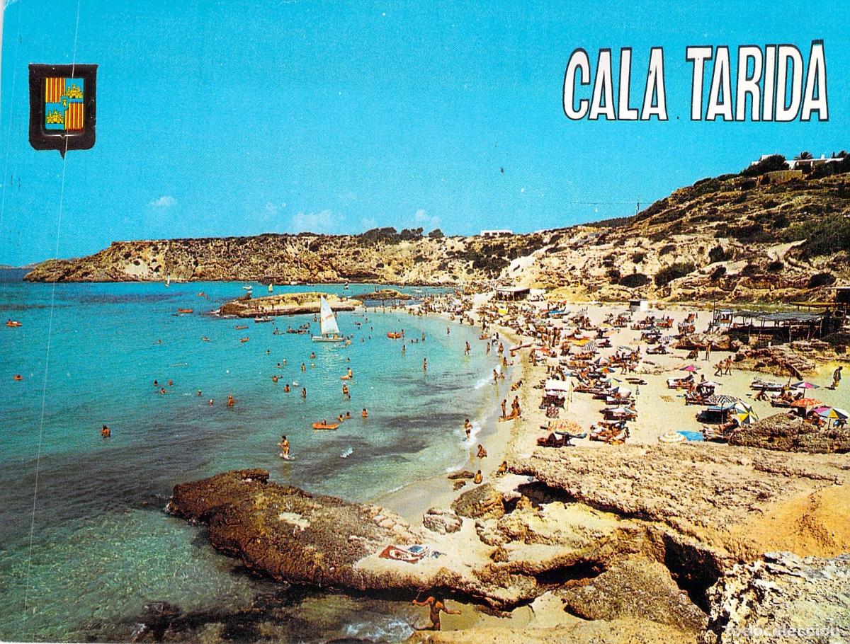 Postales: Postal de Cala Tarida en Ibiza, Islas Baleares - Foto 1