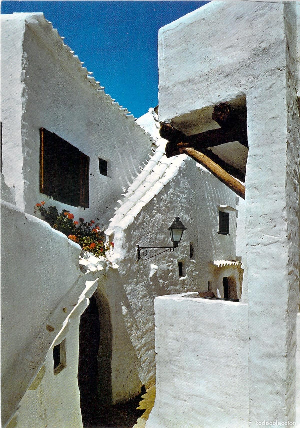 Postales: Postal de Binibeca Vell, Poblado de Pescadores en Menorca