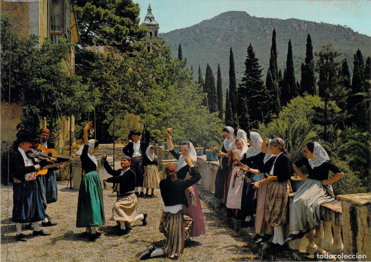 Postales: Postal Bailes T&iacute;picos de Valldemosa Mallorca - Foto 1