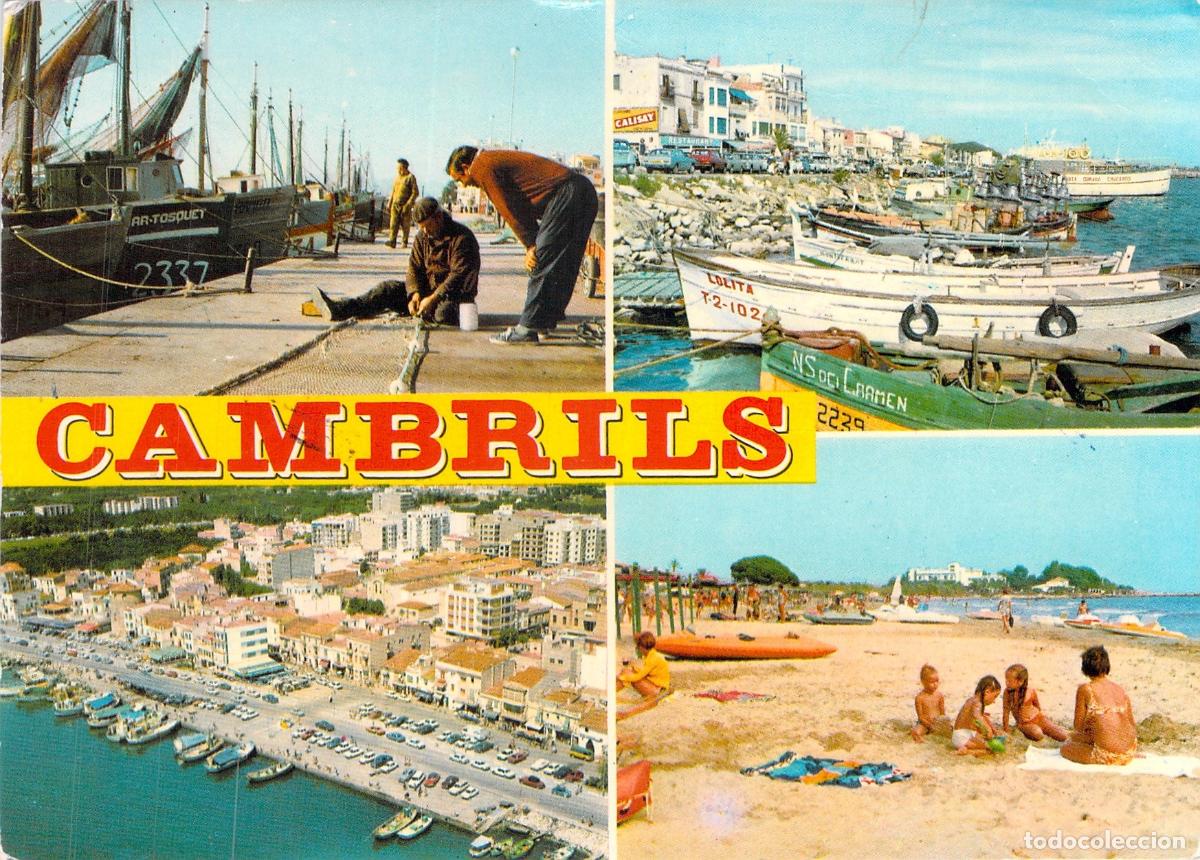 Postales: Postal de Cambrils - Vistas de la Villa y Costa Dorada