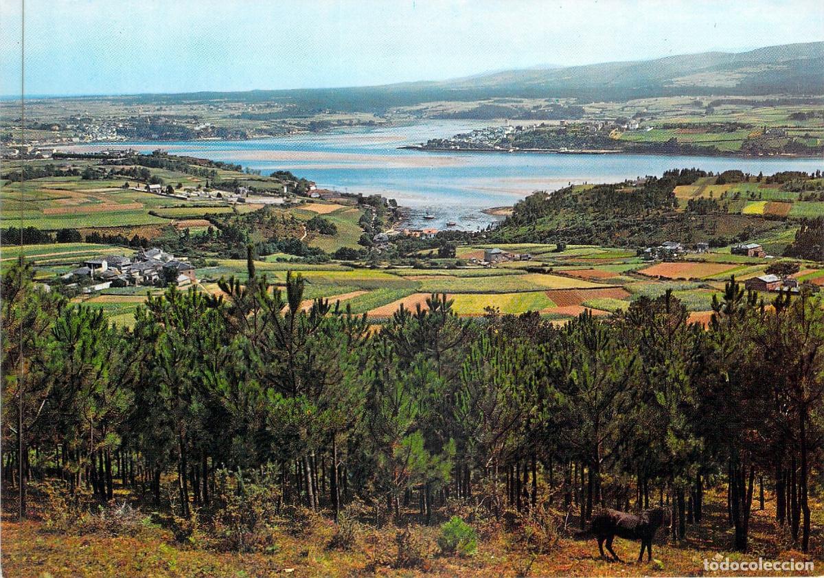 Postales: Postal de Ribadeo: Vista Parcial de la R&iacute;a en Lugo