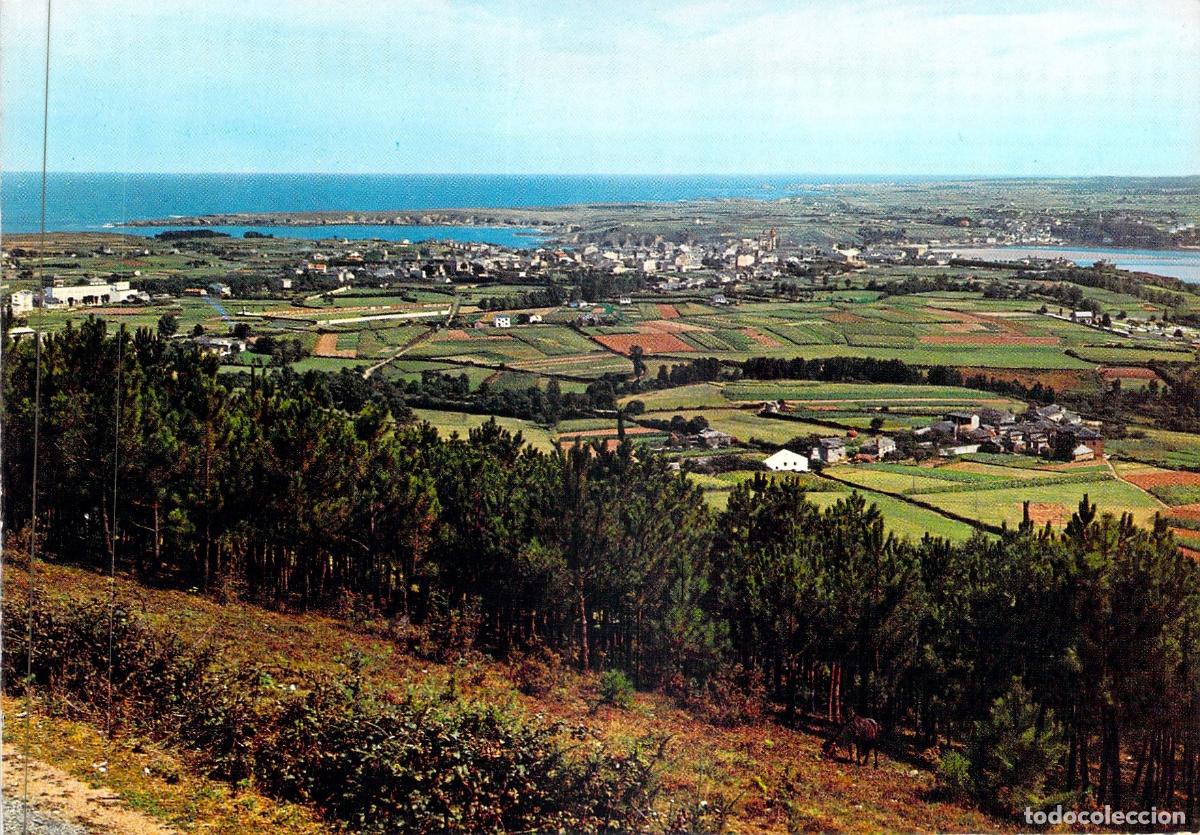 Postales: Postal de Ribadeo, Lugo - Vista Parcial de la Costa y Paisaje