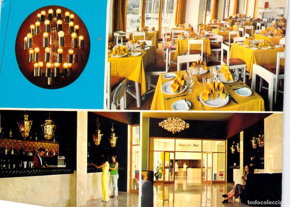 Postales: Postal Hotel Oro Torremolinos Costa del Sol Interiores