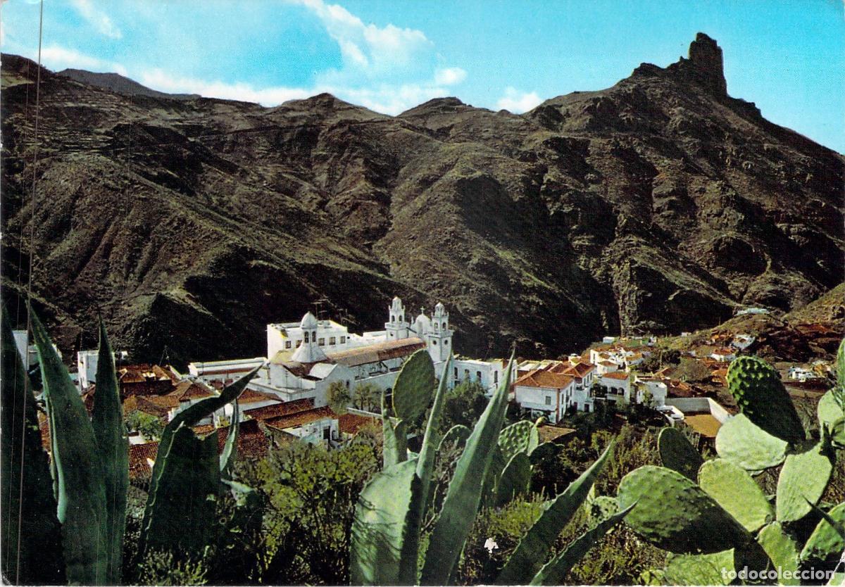 Postales: Postal de Gran Canaria: Vista de Tejeda y el Bentaiga