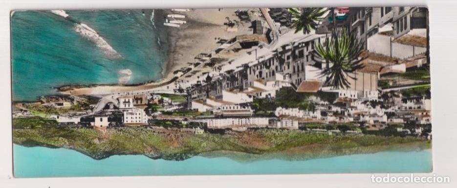 Postcards: Tarjeta Superpanor&aacute;mica Sitges. Vista parcial. Sin usar