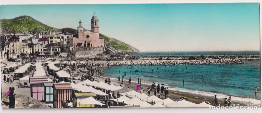 Postcards: Tarjeta Superpanor&aacute;mica 10. Punta y Playa. Sin usar