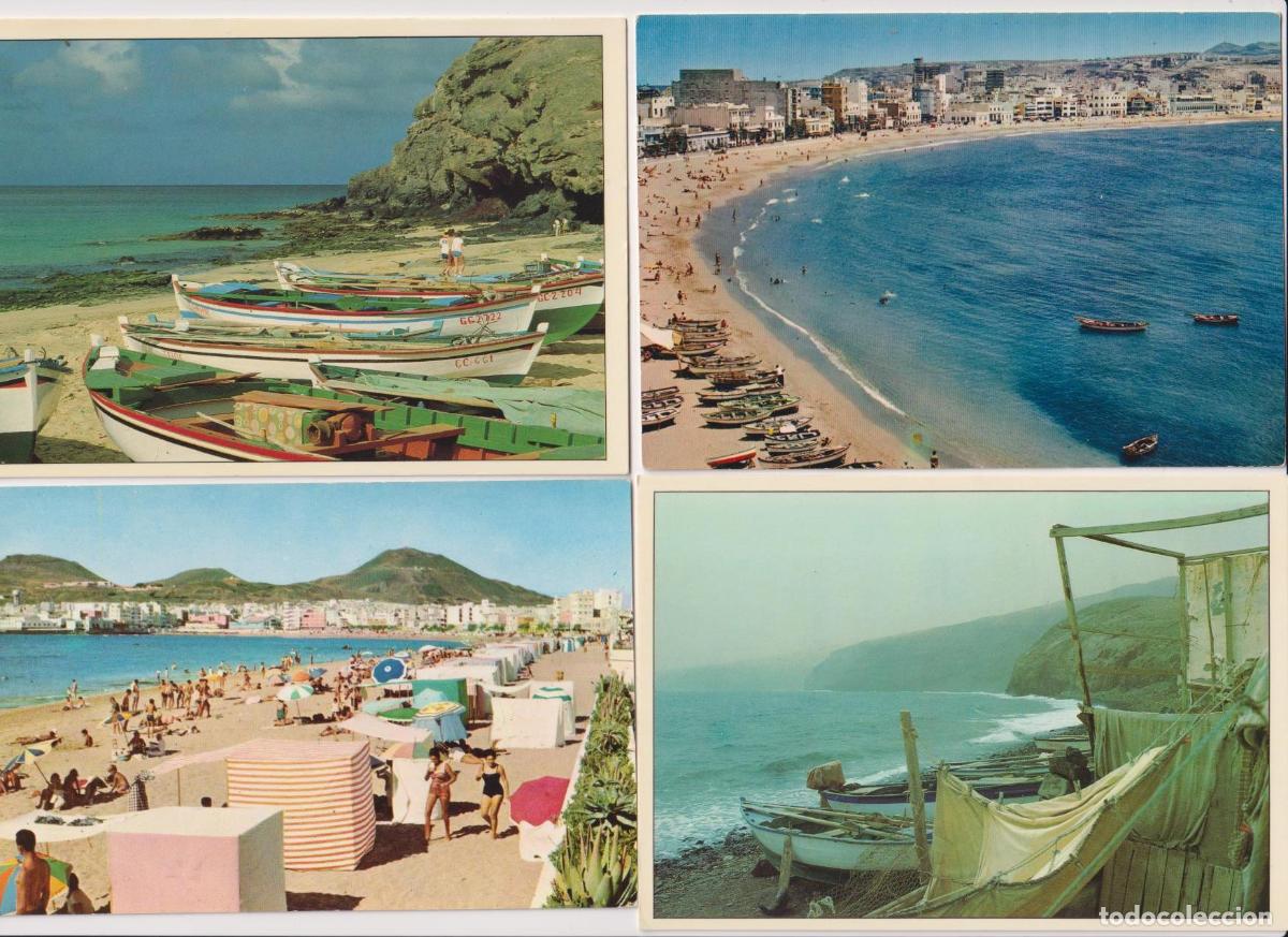 Postales: Canarias. Lote de 4 Postales
