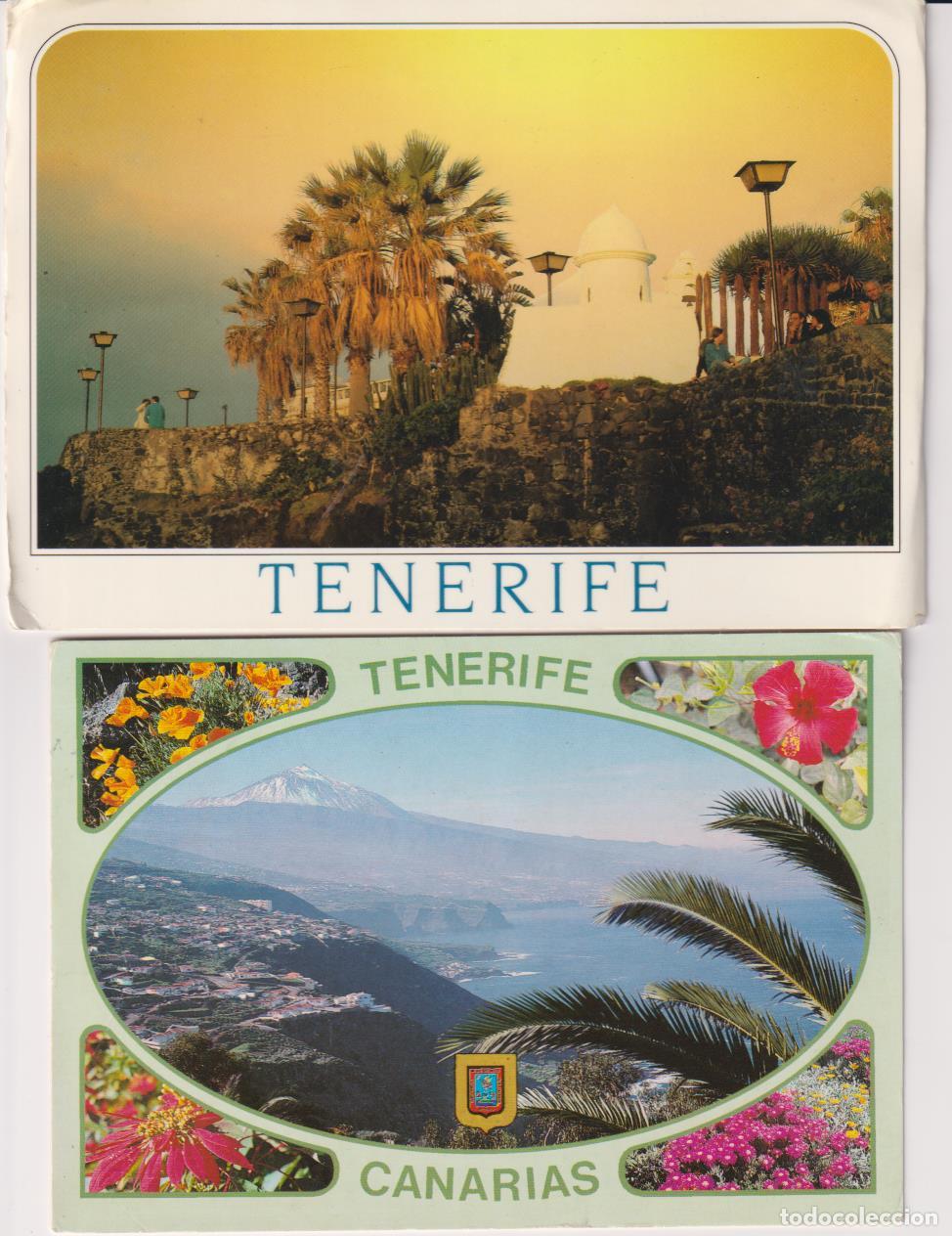 Postales: Tenerife. Lote de 2 Postales, Franqueadas y fechadas