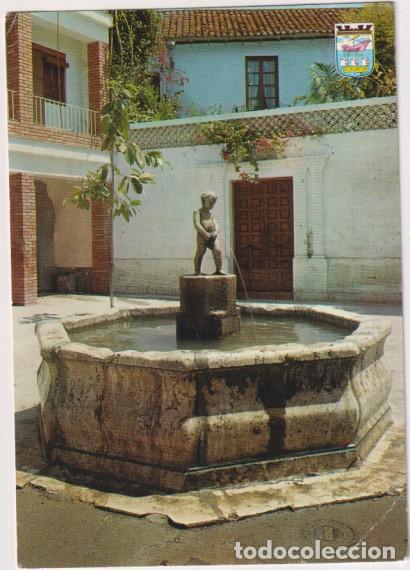 Postales: Almu&ntilde;&eacute;car. Plaza el Me&oacute;n. Sin usar. A&ntilde;o 1976