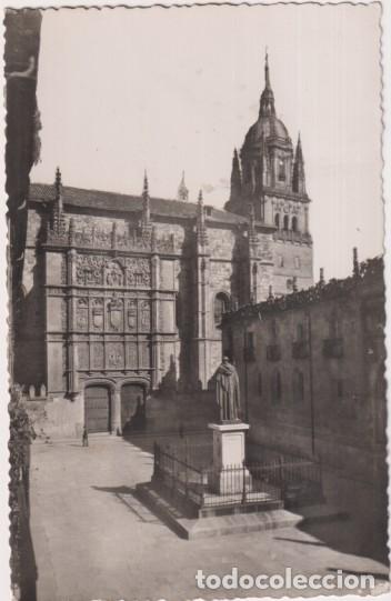 Postales: Foto- Postal. Salamanca_ Universidad. Franqueado y fechado 22 Jun. 1954