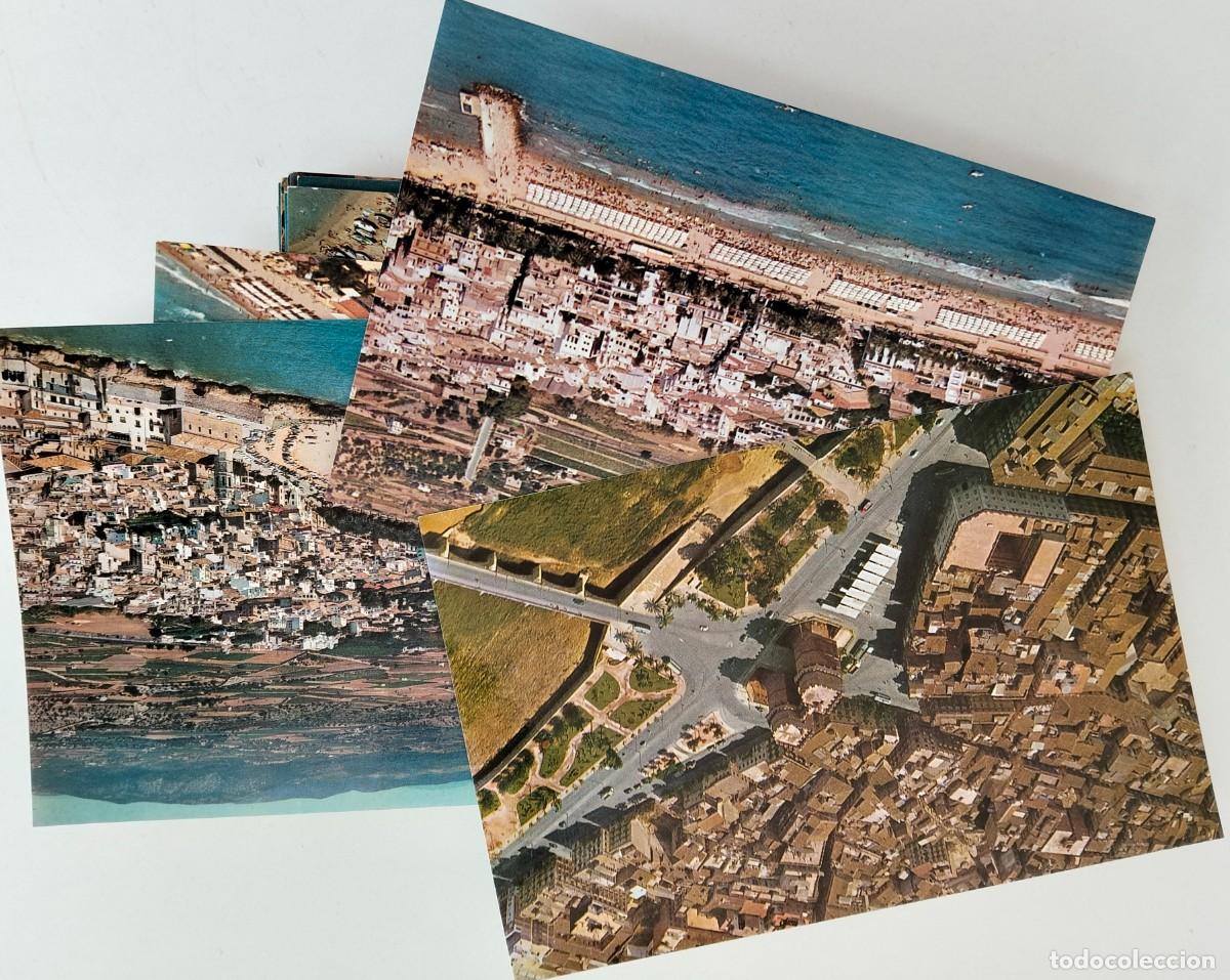 Postales: POMLO5 00001 LOTE DE POSTALES AEREAS A&Ntilde;O 1962 ( VER DESCRIPCION )