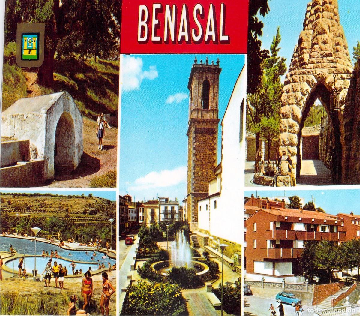 Postales: Postal Multivista de Benasal, Castell&oacute;n - Diferentes Aspectos