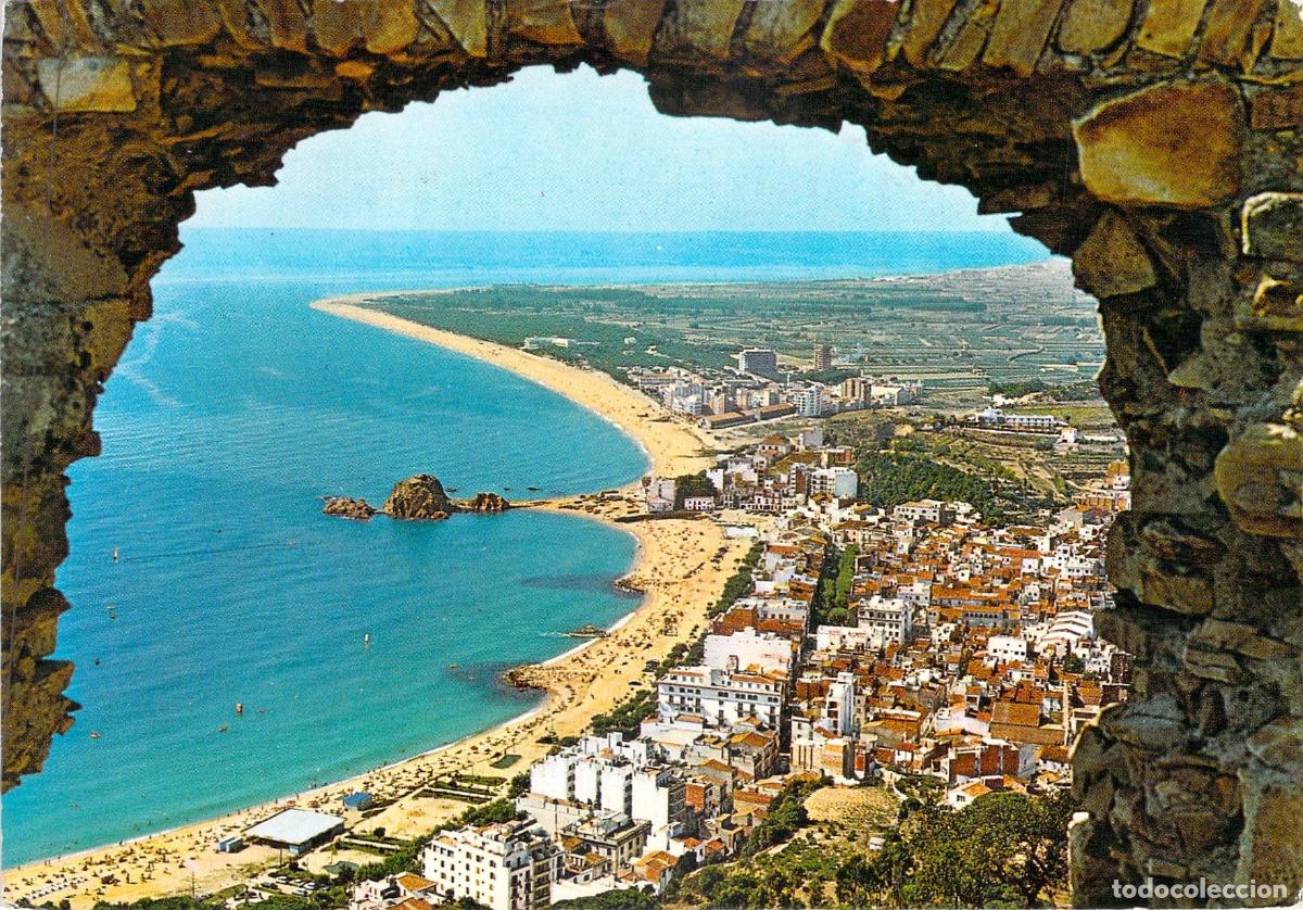 Postales: Postal de Blanes y la Costa Brava con Vista Panor&aacute;mica desde Arco