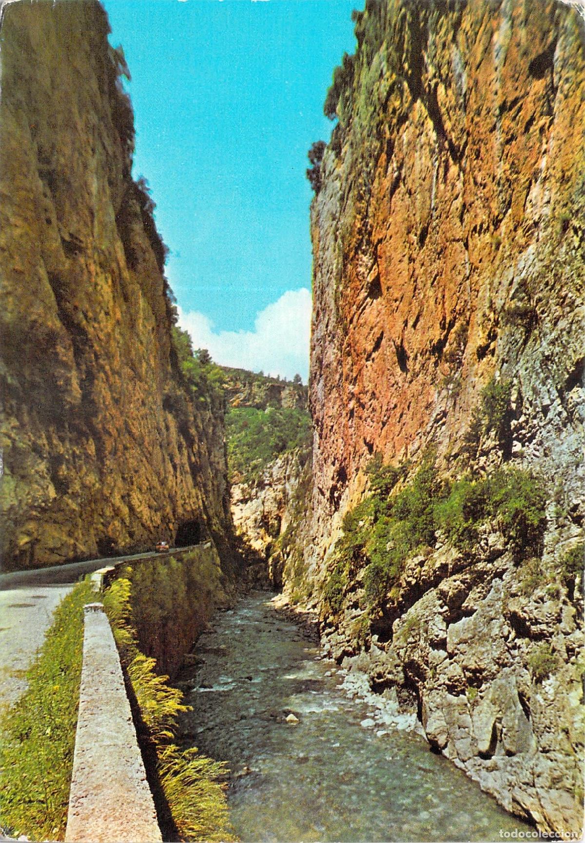 Postales: Postal Valle de Benasque, Congosto del R&iacute;o Esera, Pirineo Aragon&eacute;s