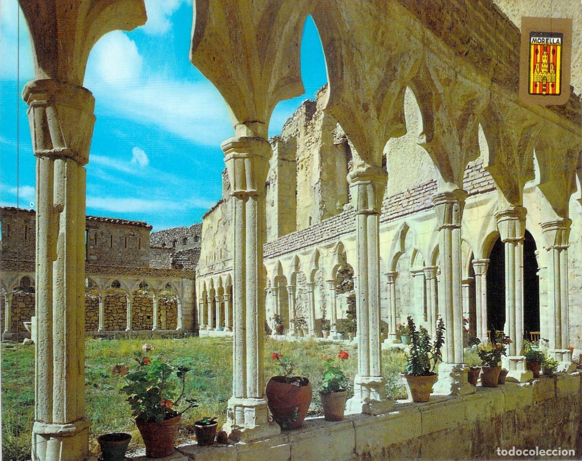 Postales: Postal del Claustro del Convento de San Francisco en Morella, Castell&oacute;n
