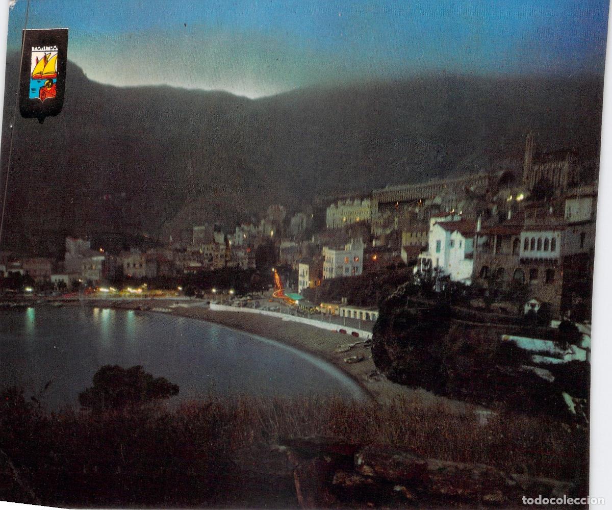 Postales: Postal de Portbou Vista Nocturna Costa Brava Gerona