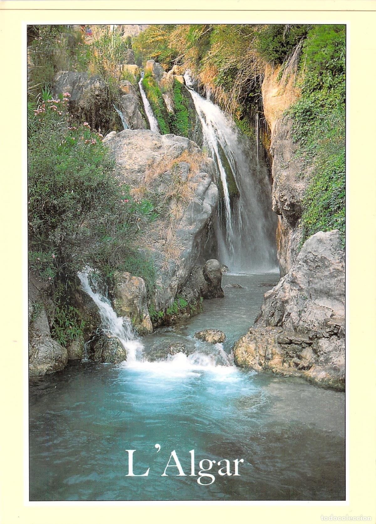 Postales: Postal de las Fuentes del Algar, Callosa d'en Sarri&agrave;