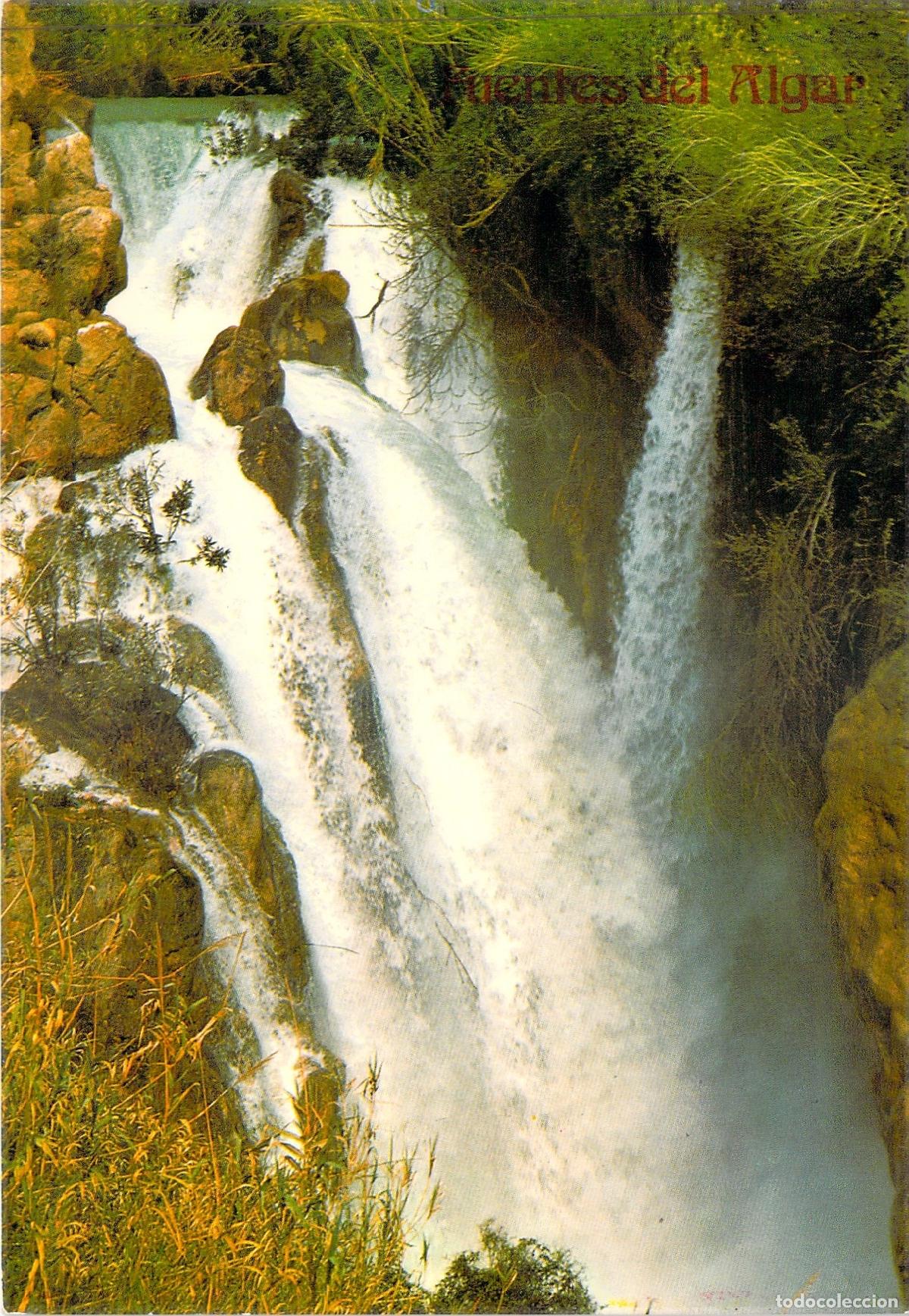 Cartes Postales: Postal de las Fuentes del Algar en Callosa de Ensarria, Alicante