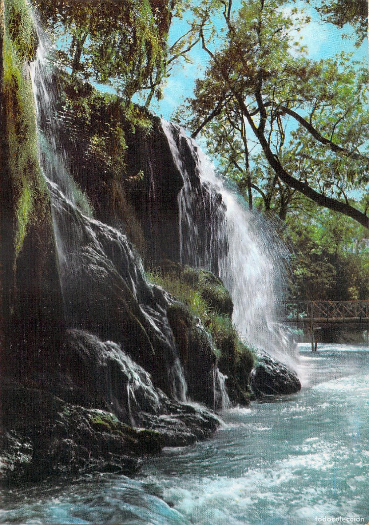 Postales: Postal Cascada de El Iris Monasterio de Piedra Zaragoza