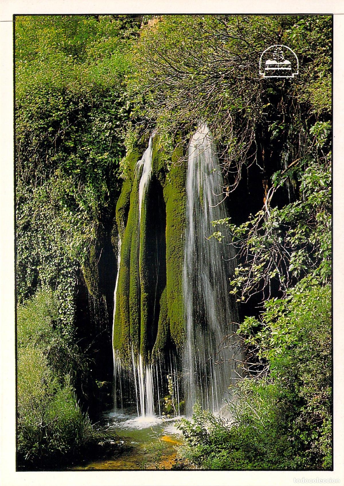 Postales: Postal de la Cascada en La Toba, Parque Natural de Cazorla, Ja&eacute;n