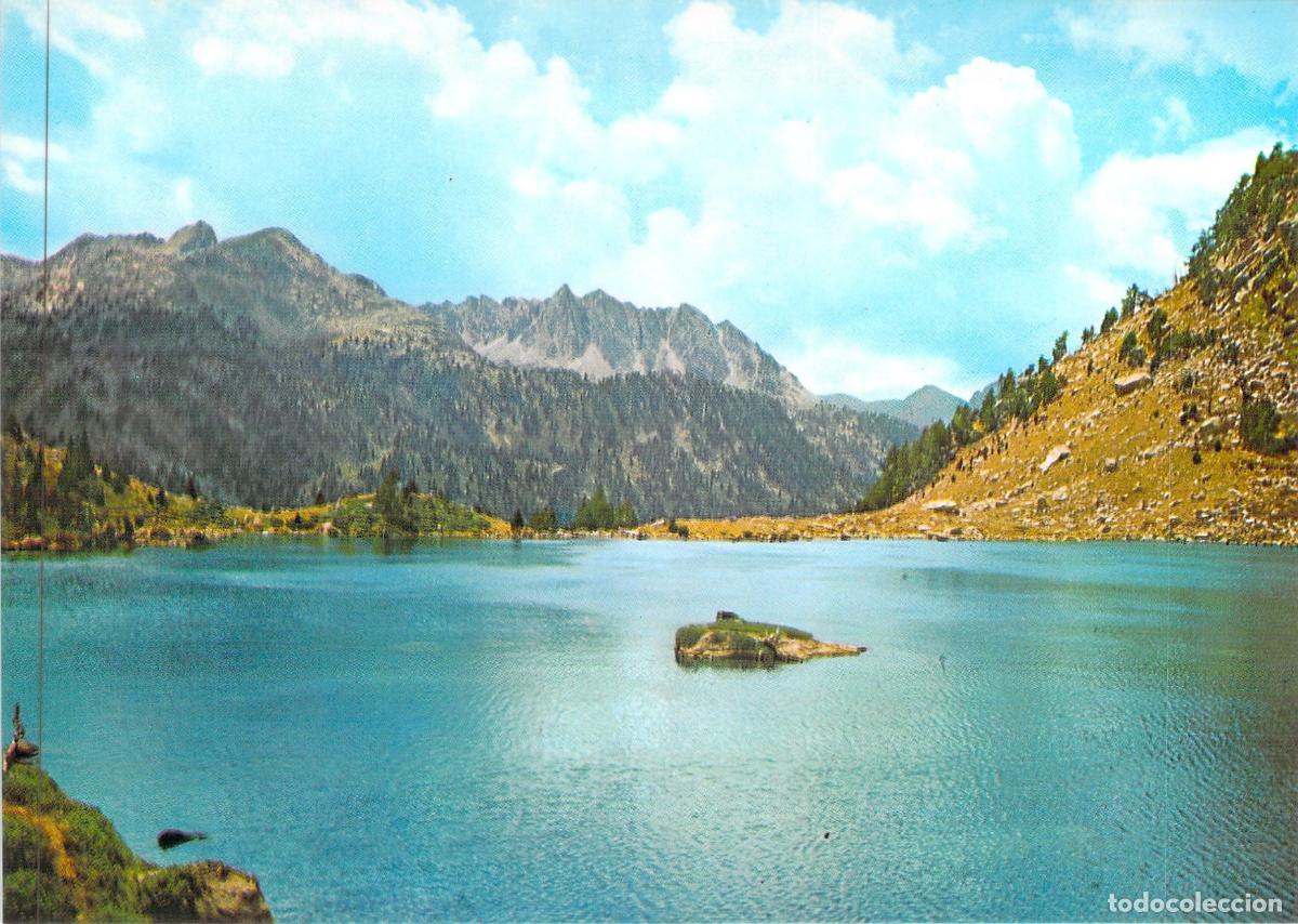 Postales: Postal Llac Geminis en el Pirineu Central - Paisaje