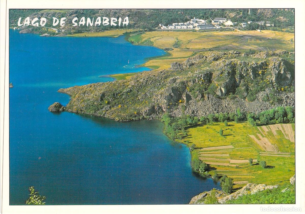 Postales: Postal del Lago de Sanabria en Zamora, Castilla y Le&oacute;n
