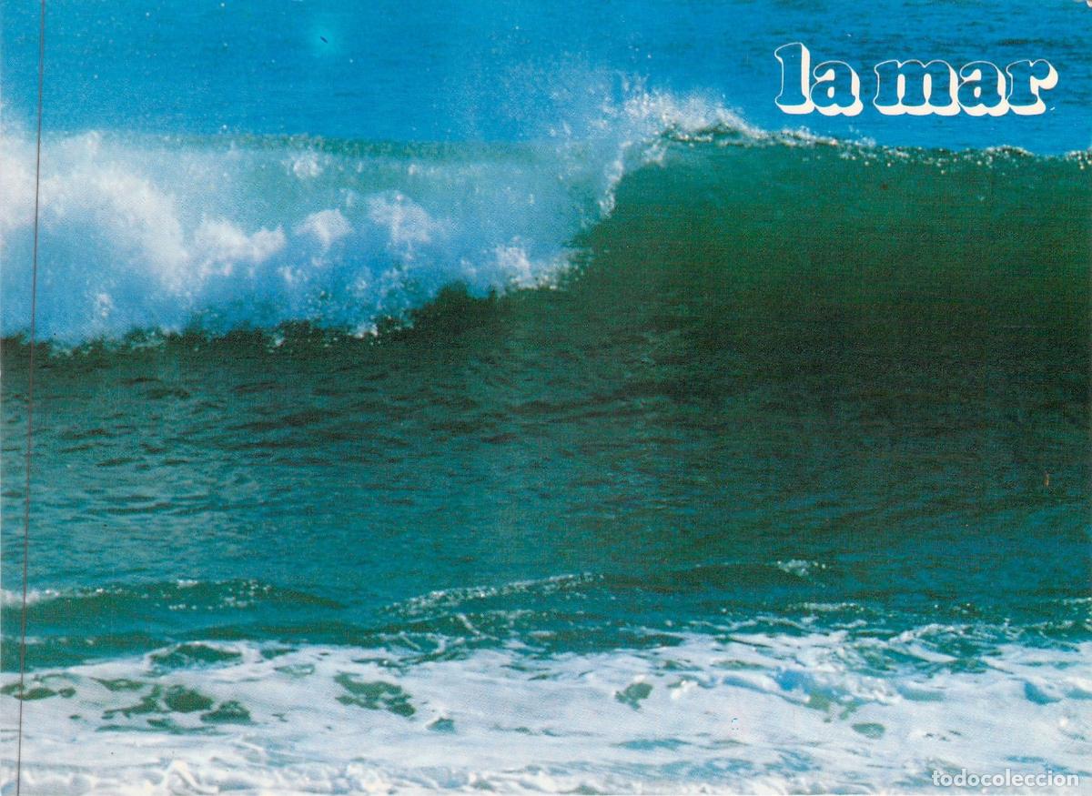 Postais: Postal Colecci&oacute;n Paisajes La Mar con Gran Ola Rompiendo
