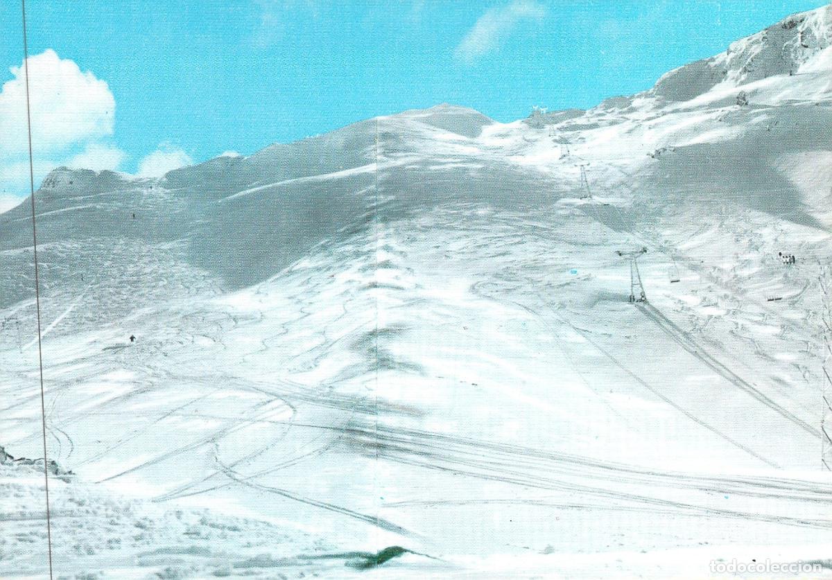 Postales: Postal de Candanch&uacute;, Pirineo Aragon&eacute;s: Pistas del Tobazo y Telesilla