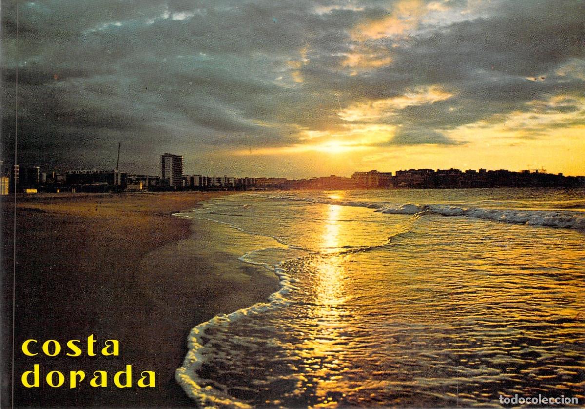 Postales: Postal Amanecer en Playa Levante, Salou Costa Dorada
