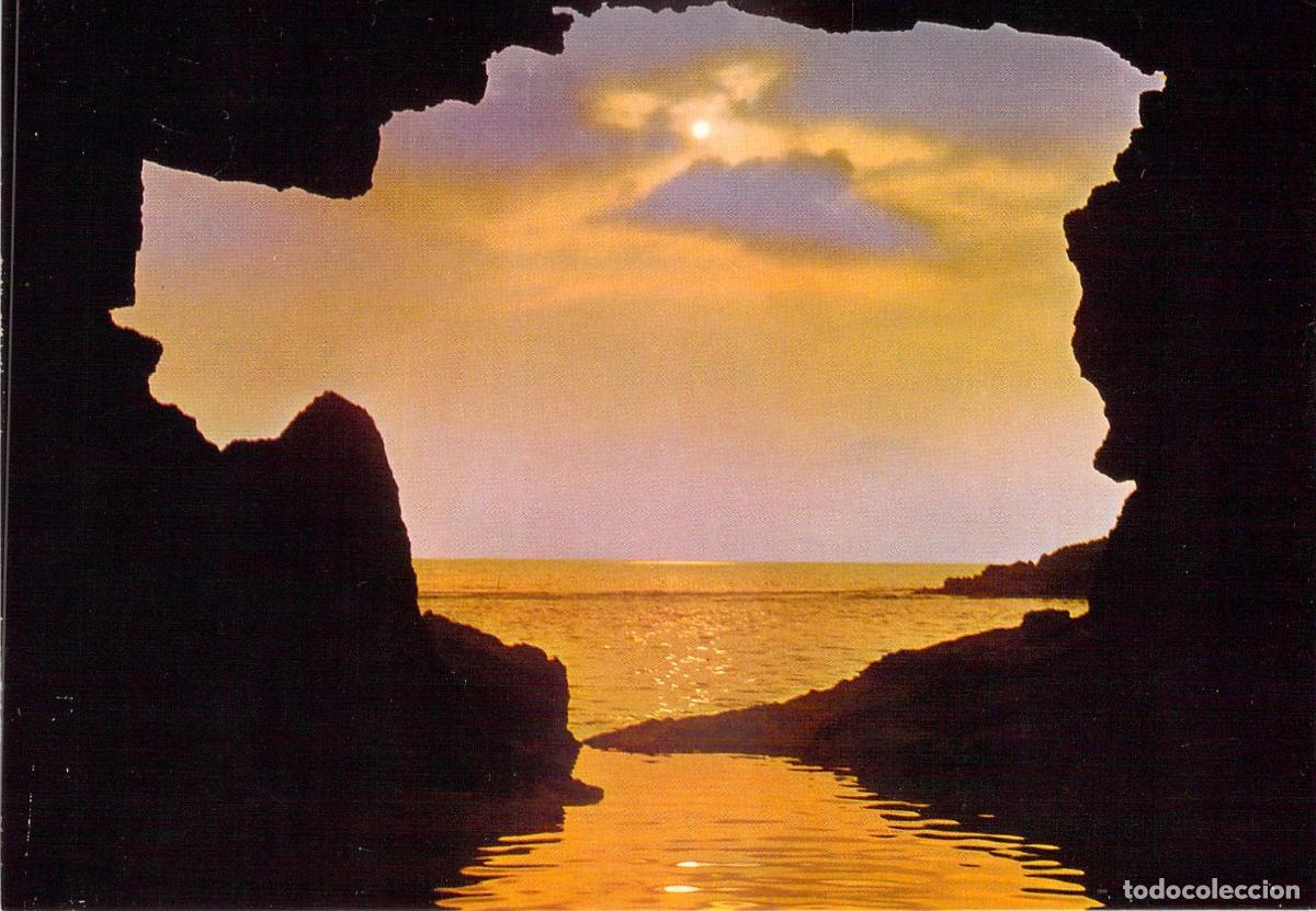 Postales: Postal de Javea Alicante Cova Tall&aacute; Costa Blanca Atardecer