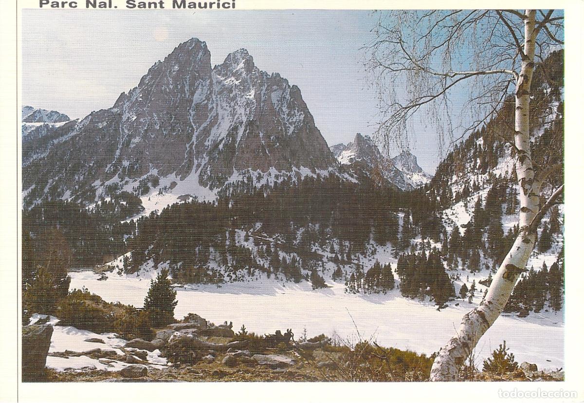 Postales: Postal de los Pirineos, Parc Nacional de Sant Maurici y Els Encantats