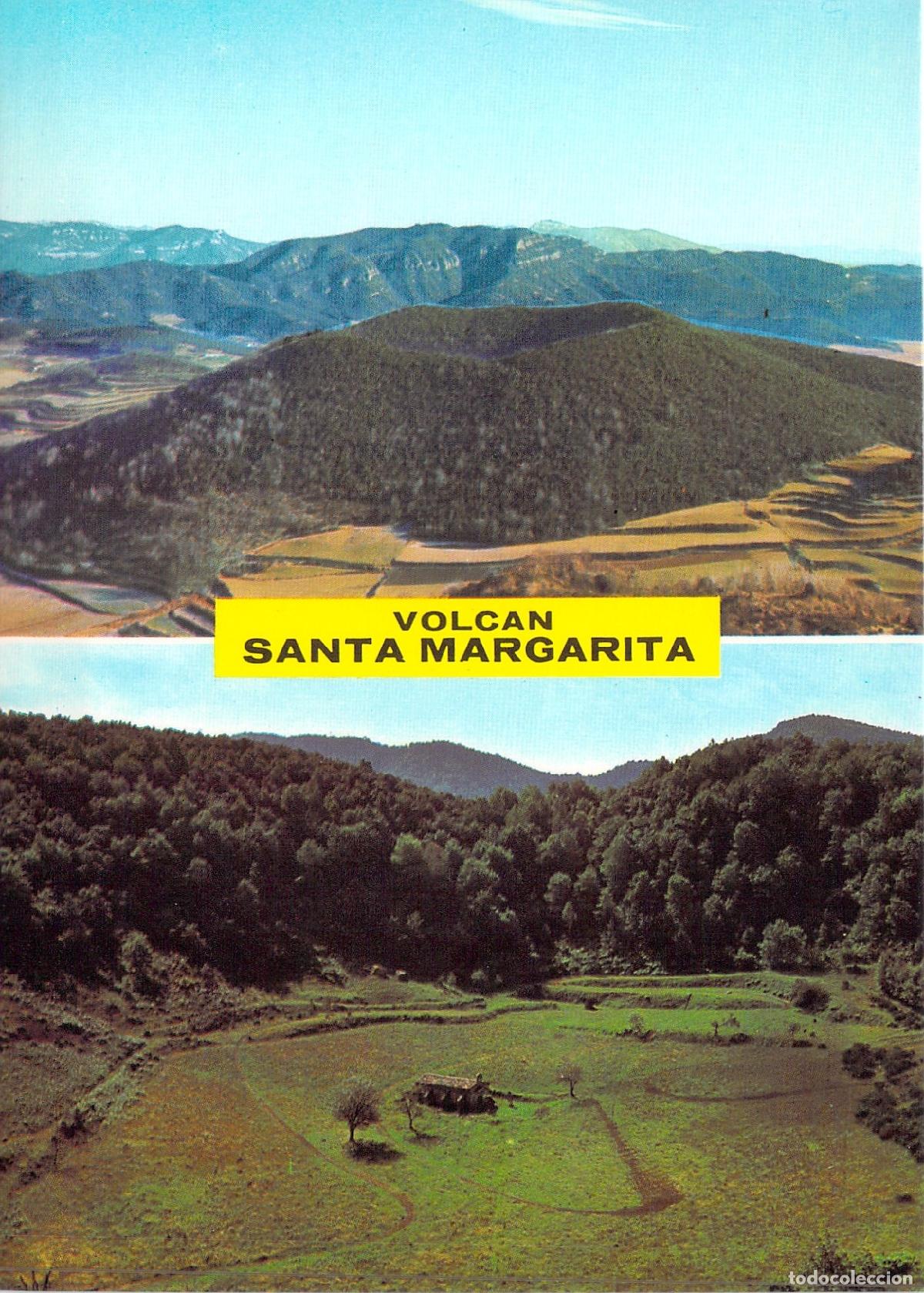 Postales: Postal Volc&aacute;n Santa Margarita La Garrotxa Catalu&ntilde;a