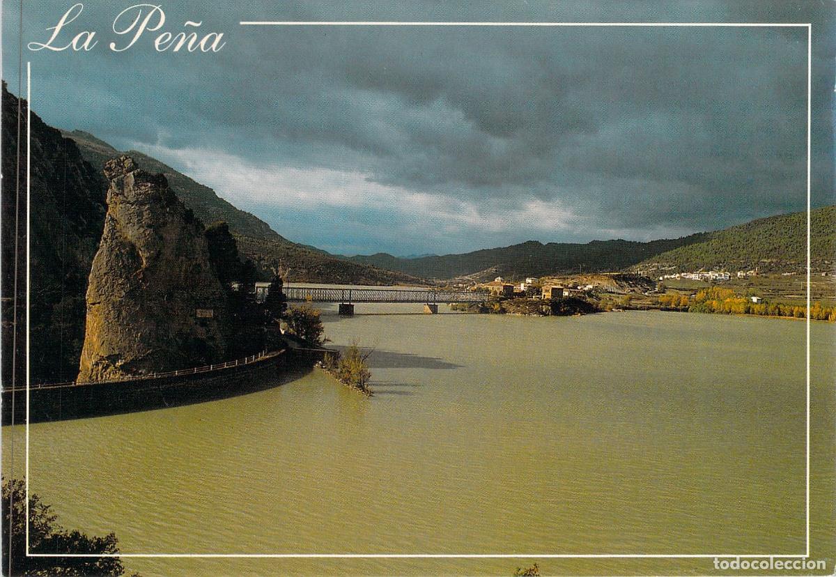 Postcards: Postal Pantano de la Pe&ntilde;a Huesca Arag&oacute;n Vista Parcial