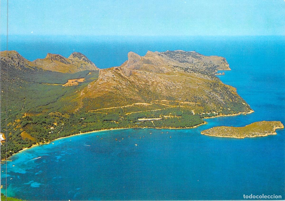 Postales: Postal de la Vista A&eacute;rea de Formentor en Mallorca - Foto 1