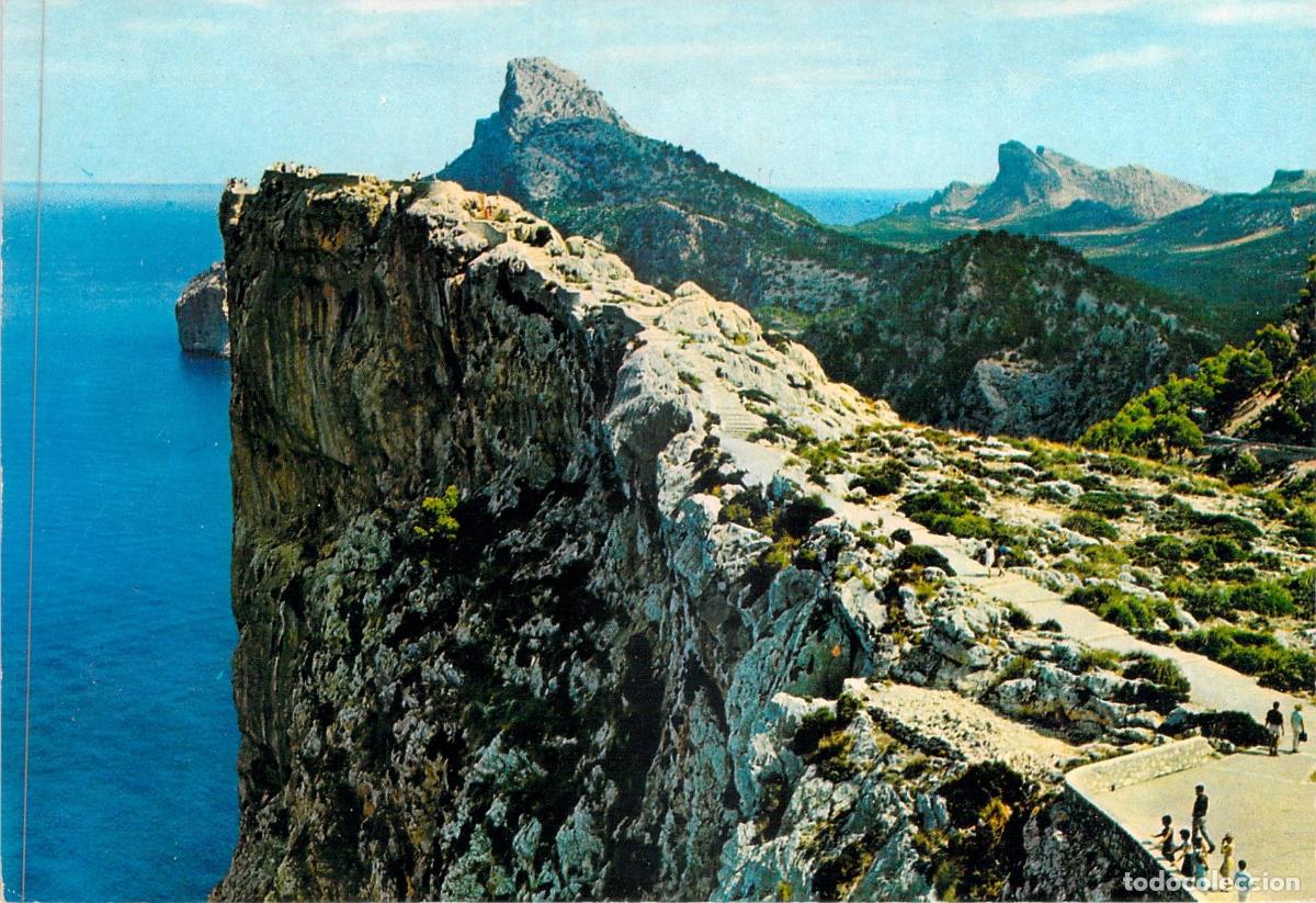 Postkarten: Postal de Formentor Mallorca con Vista de Acantilados