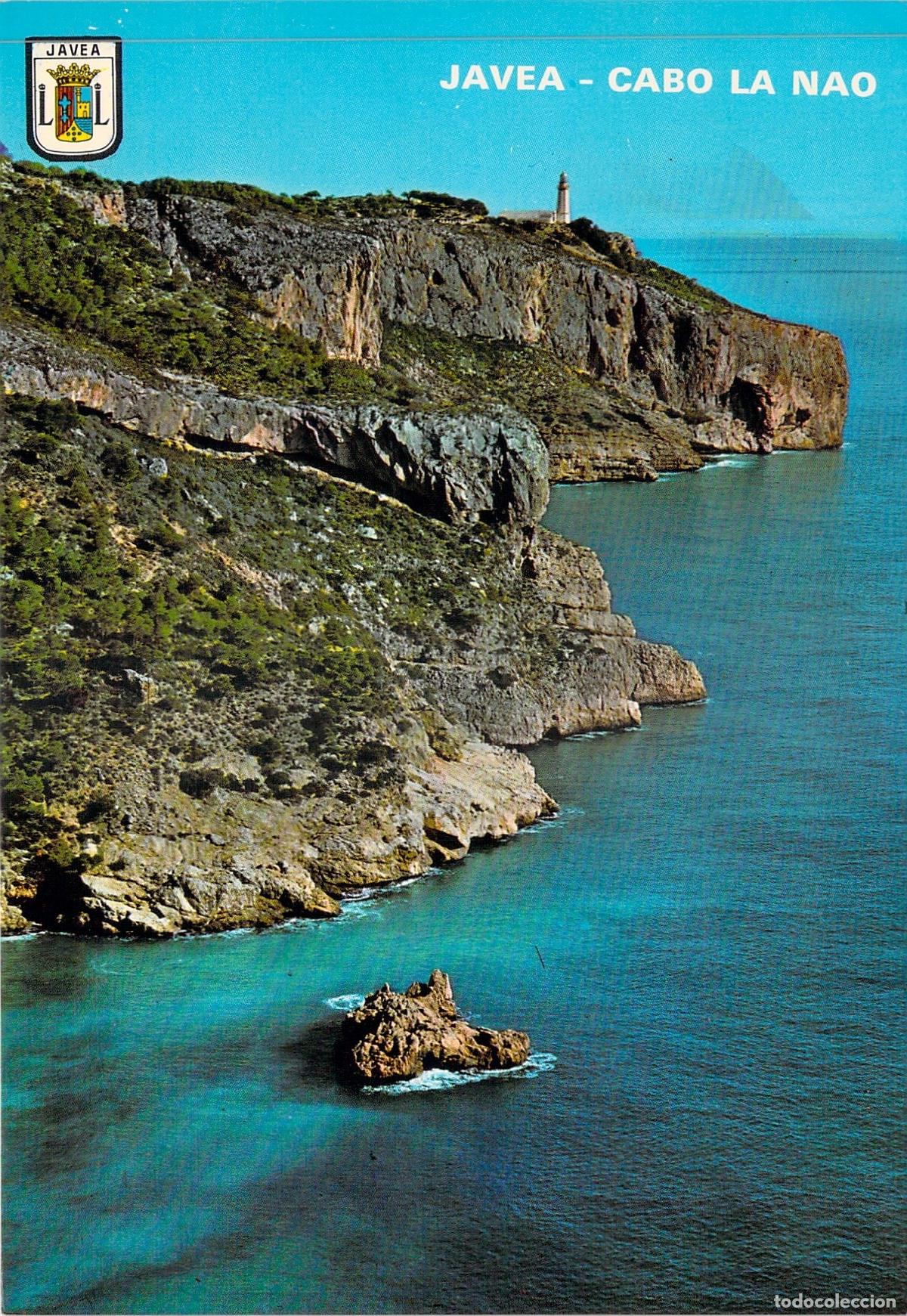 Postkarten: Postal de J&aacute;vea, Vista desde el Cabo de la Nao, Alicante