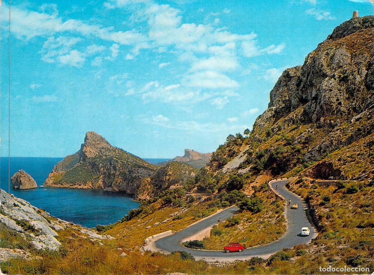Postales: Postal de Formentor Mallorca Vista de Es Colomer y Carretera