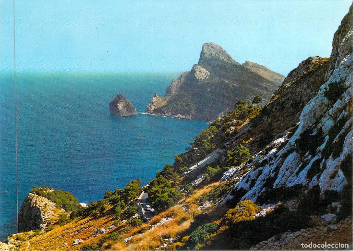 Postales: Postal de Mallorca, Es Colom&eacute; y Acantilados de Formentor