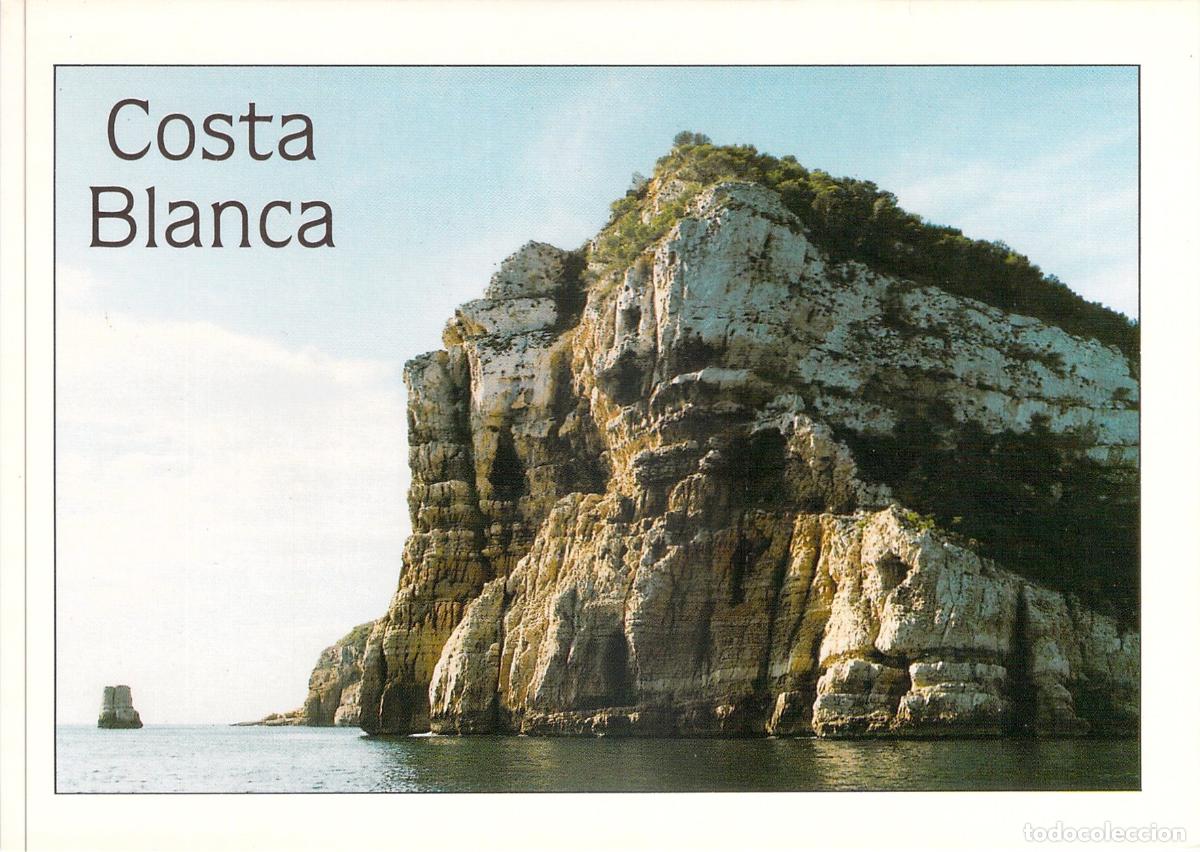 Postales: Postal de la Costa Blanca con Acantilado y Mar Mediterr&aacute;neo