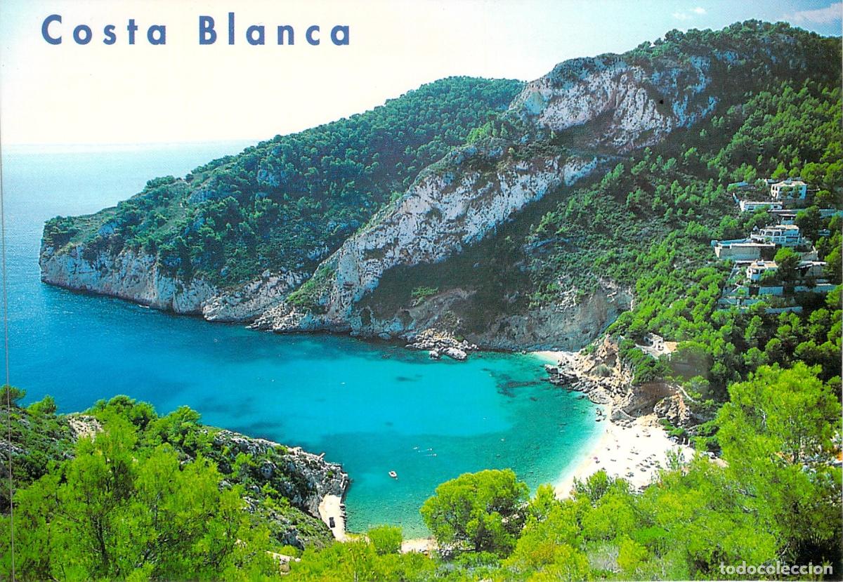Postales: Postal de la Cala Granadella en J&aacute;vea, Costa Blanca